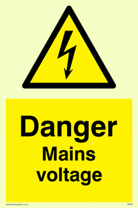 WE89: danger mains voltage