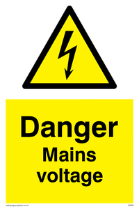 WE89: danger mains voltage