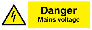 WE89: danger mains voltage