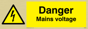 WE89: danger mains voltage