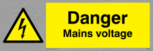 WE89: danger mains voltage