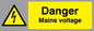 WE89: danger mains voltage