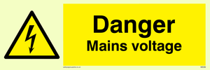 WE89: danger mains voltage