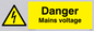 WE89: danger mains voltage