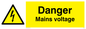 WE89: danger mains voltage