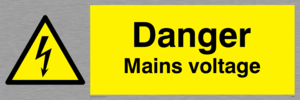 WE89: danger mains voltage