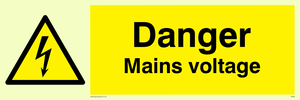 WE89: danger mains voltage