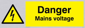 WE89: danger mains voltage