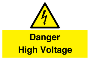WE90: Danger High Voltage