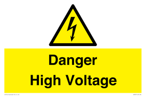 WE90: Danger High Voltage