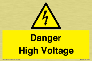 WE90: Danger High Voltage