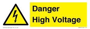WE90: Danger High Voltage