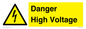 WE90: Danger High Voltage