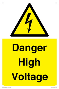 WE90: Danger High Voltage