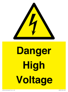 WE90: Danger High Voltage