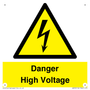 WE90: Danger High Voltage