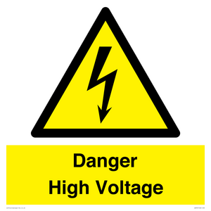 WE90: Danger High Voltage
