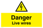 WE91: danger live wires