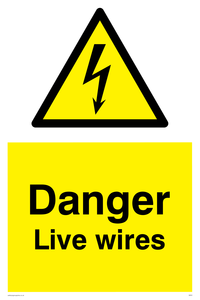 WE91: danger live wires