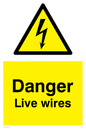 WE91: danger live wires