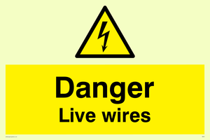 WE91: danger live wires