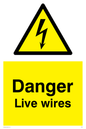 WE91: danger live wires