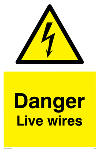 WE91: danger live wires
