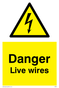 WE91: danger live wires