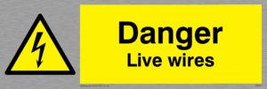 WE91: danger live wires