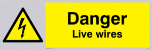 WE91: danger live wires