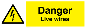 WE91: danger live wires