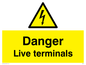 WE92: danger live terminals