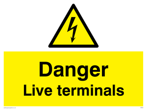 WE92: danger live terminals