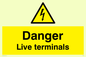 WE92: danger live terminals