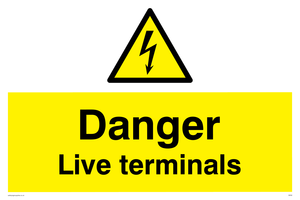 WE92: danger live terminals