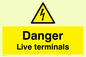 WE92: danger live terminals