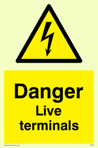 WE92: danger live terminals