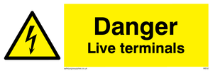 WE92: danger live terminals
