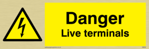WE92: danger live terminals
