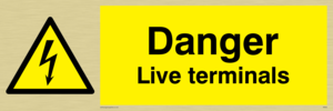 WE92: danger live terminals
