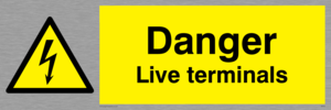 WE92: danger live terminals