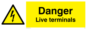 WE92: danger live terminals