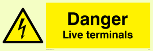 WE92: danger live terminals