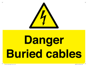 WE93: Danger Buried cables