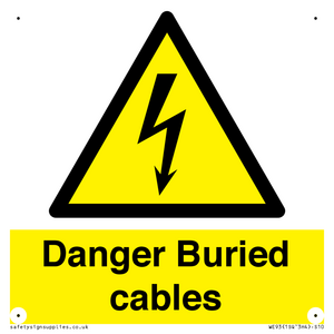 WE93: Danger Buried cables