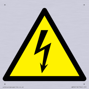 WE94: W012 Warning: Electricity