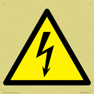WE94: W012 Warning: Electricity