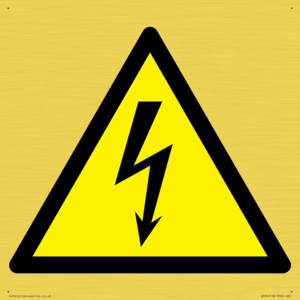 WE94: W012 Warning: Electricity