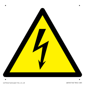 WE94: W012 Warning: Electricity