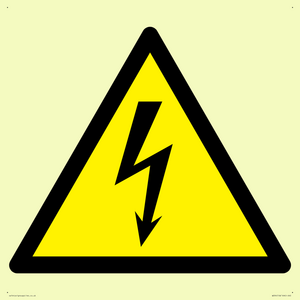 WE94: W012 Warning: Electricity